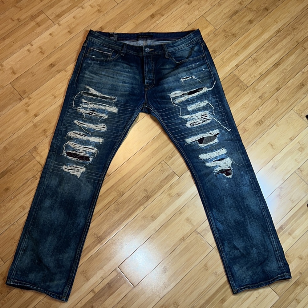 Cult of Individuality Raw Japanese Selvedge Denim.